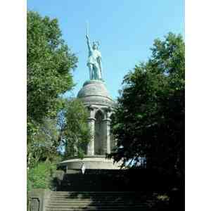 Click para ampliar. Pulsa en el nombre para ver la ficha. Teutoburgo - Monumento a la victoria germana (1875)